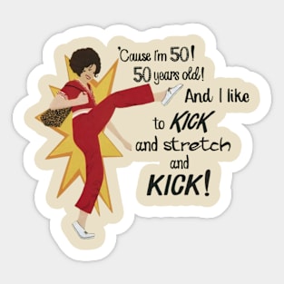 Cartoon Sally omalley Sticker